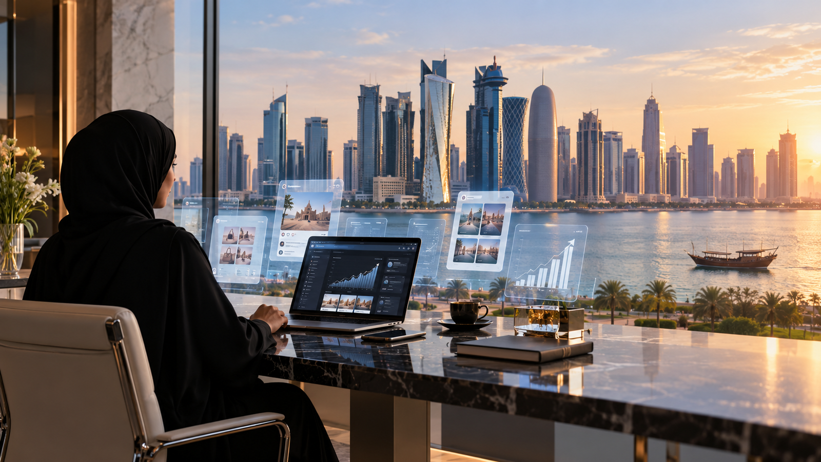 التسويق في قطر: كيف تبني الشركات حضوراً رقمياً مؤثراً؟